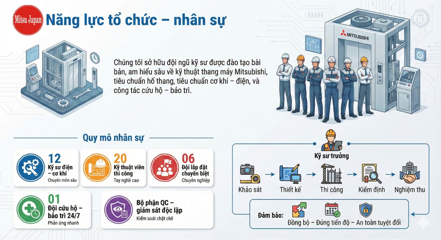 Năng lực tổ chức và nhân sự