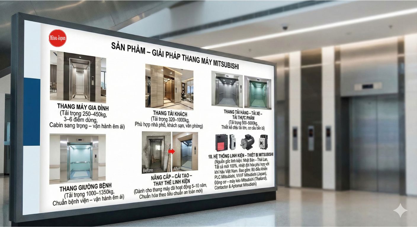 các sản phẩm và giải pháp của Mitsu Nhật Bản