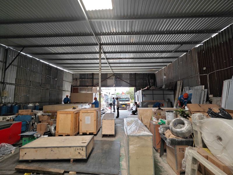 nhà xưởng công ty thang máy Mitsubishi Nhật Bản 3